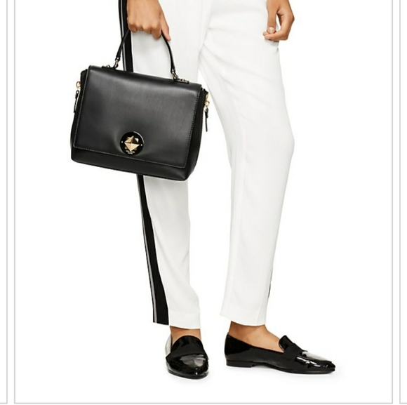 Kate Spade black leather bag - Picture 7 of 8